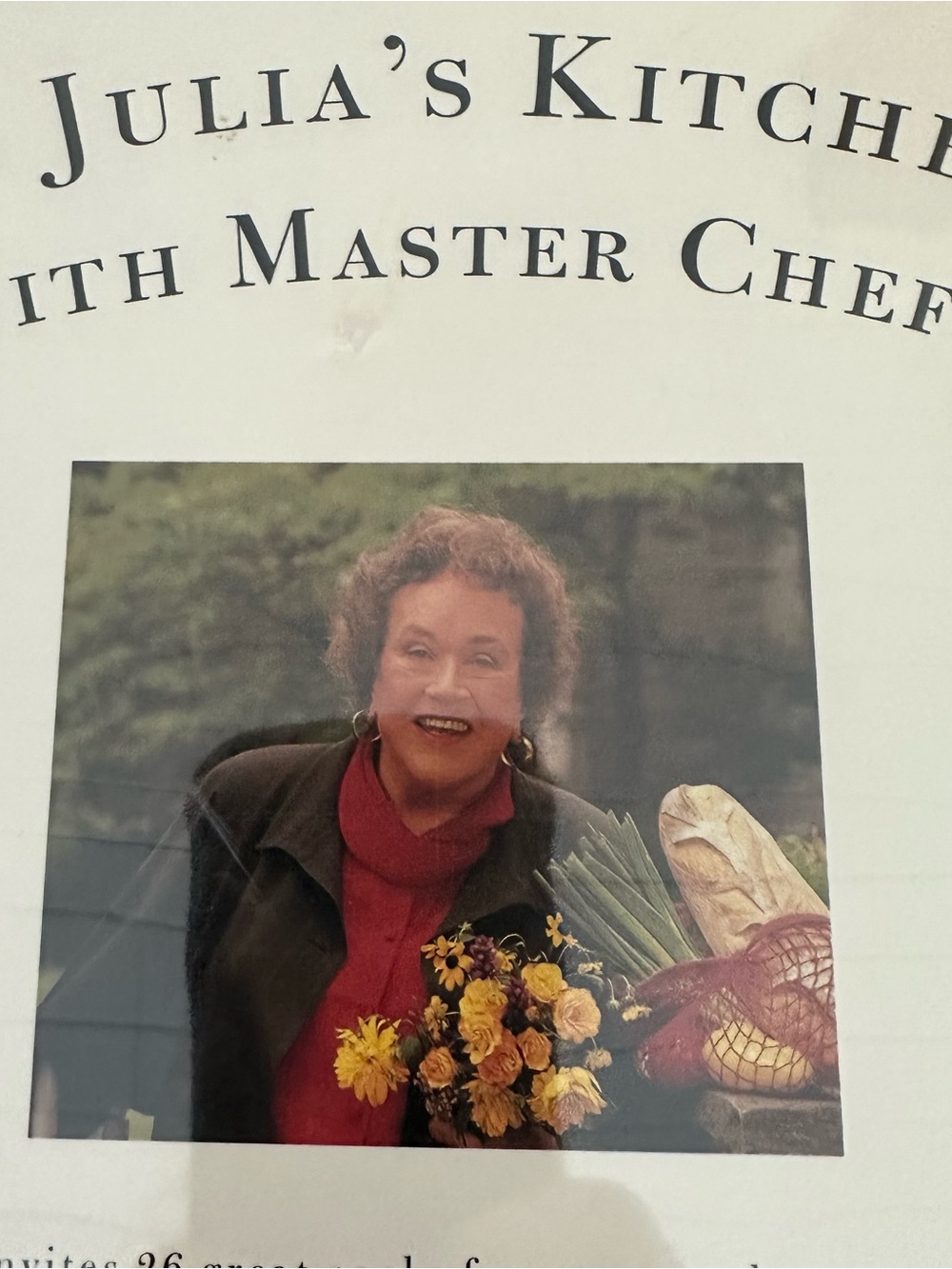 3 Julia Child Cookbooks! Rare Vintage Collectible!
